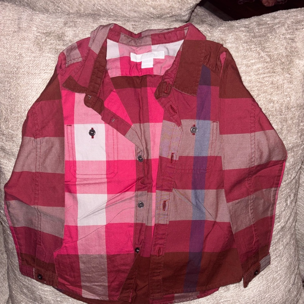 Burberry shirt.